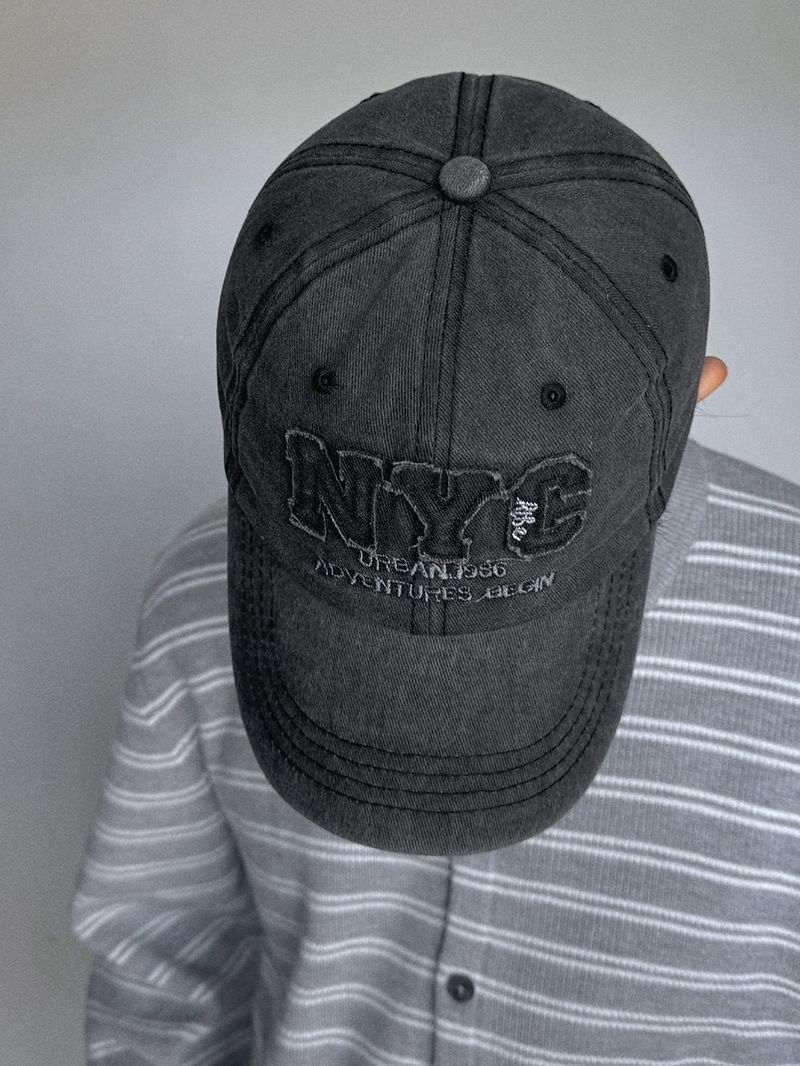 ASCLO(エジュクロ)の「ASCLO NYC ヴィンテージボールキャップ (2color)(帽子)」