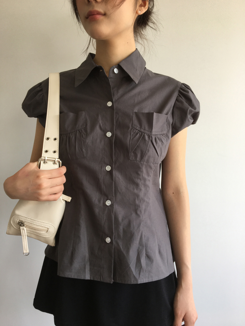 Corso Slim Pocket Shirt (2color)