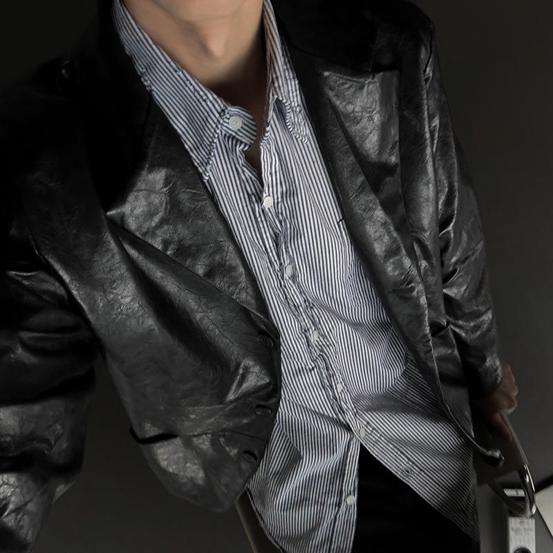 ASCLO Hunting Leather Blazer (2color)