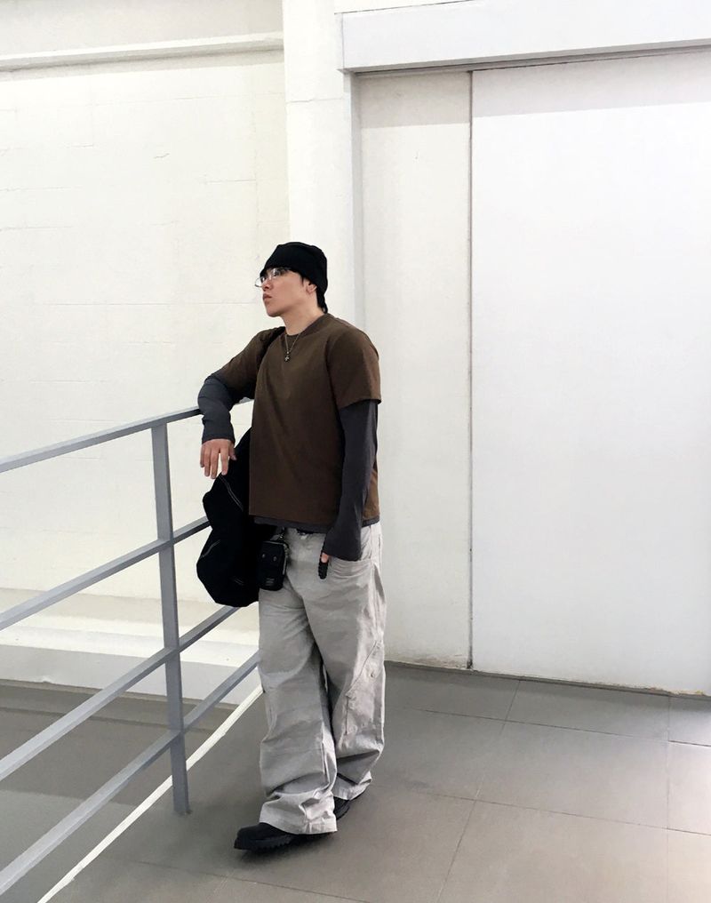 No.1628 C slim layered T