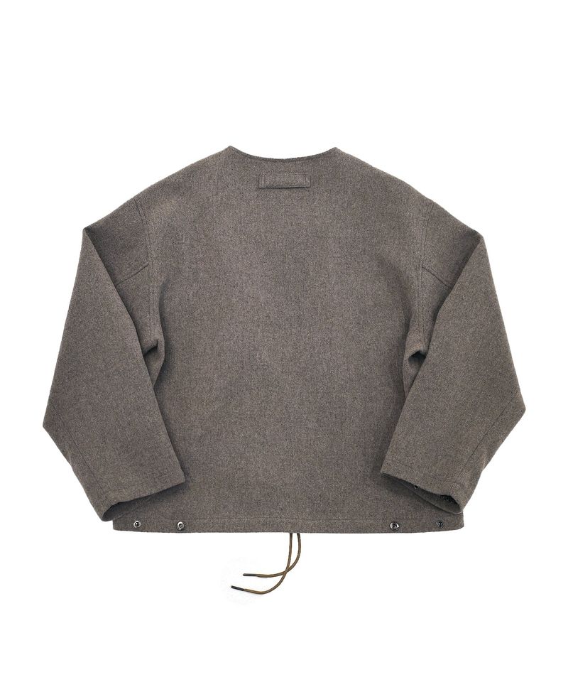 PURE-WOOL 90 Y ZIP-UP JACKET (Khaki Beige)