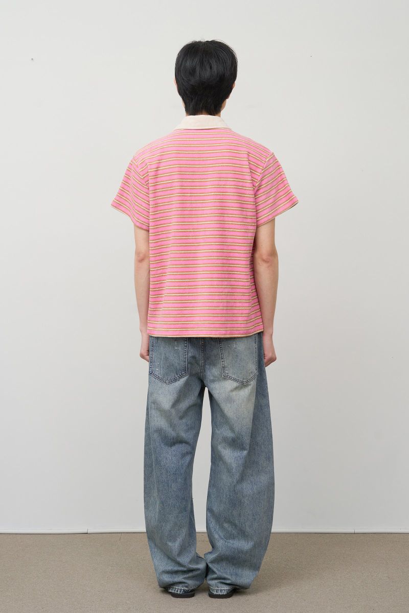 Barney Terry Collar Top