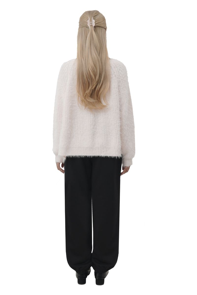 Sugarplum hairy cardigan