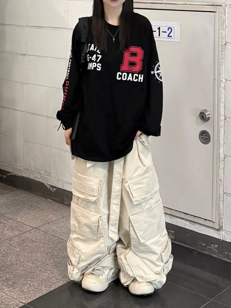 module velcro multi cargo pants