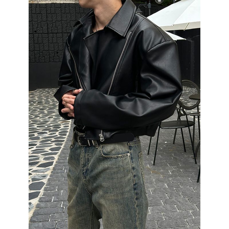  [F/W] Crop rider jacket