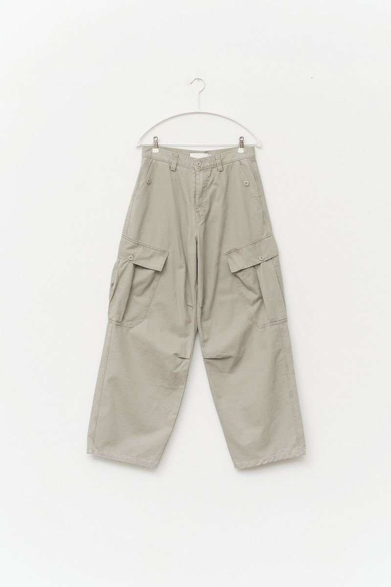 (W) Grein Washed Cargo Pants