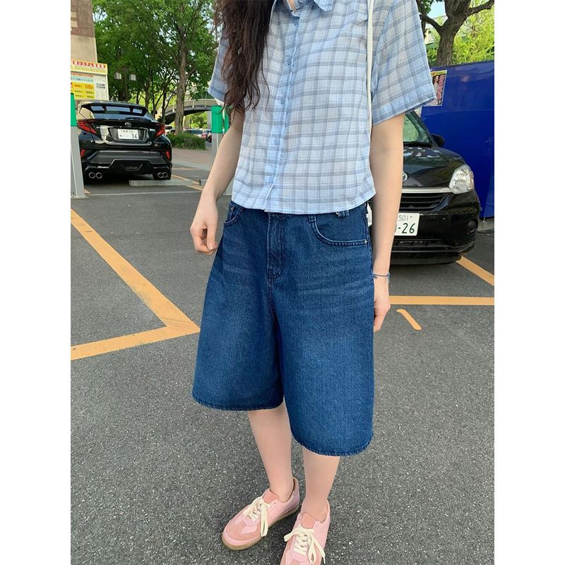 Mao Bermuda Denim Pants