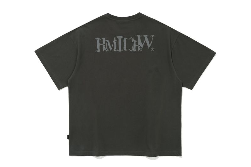 MID SUMMER BOARD TEE SHIRT_CHARCOAL