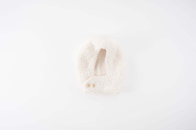SIMP knit balaclava_white
