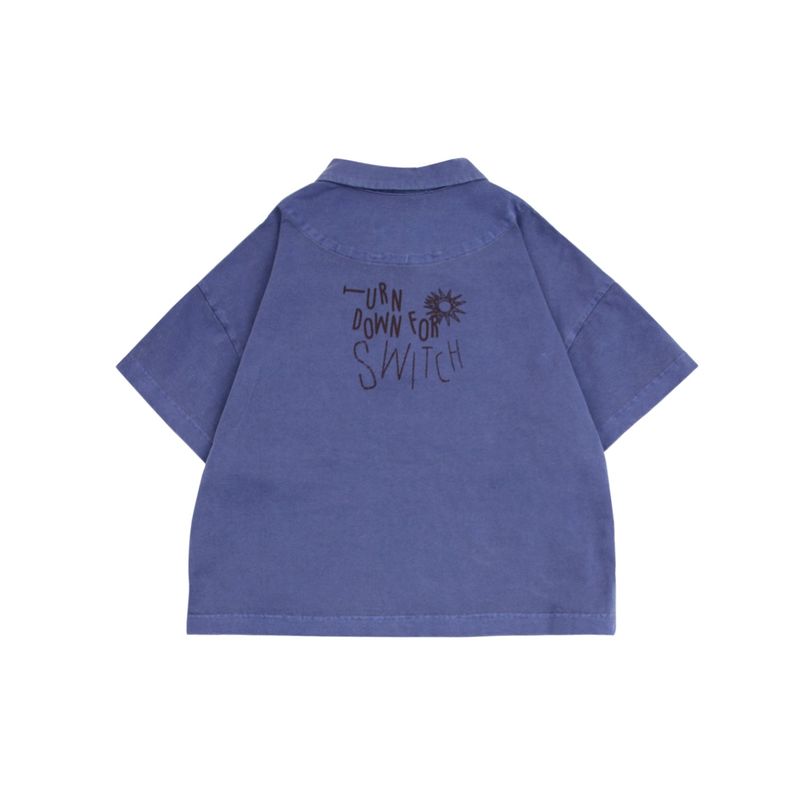 CROPPED PIGGYDING COLLAR T-SHIRT_SYS5TS53BU