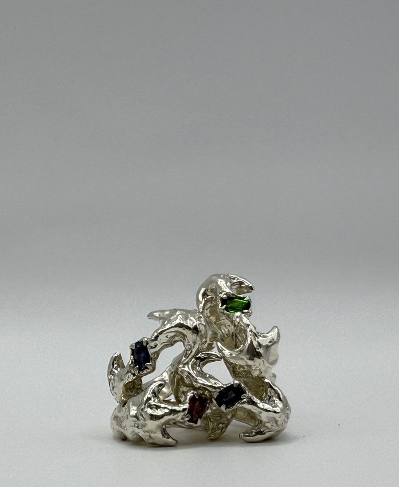 Z Random.（ズィー ランダム）の「Z24-03 リング（アイオライト）（アクセサリー）」