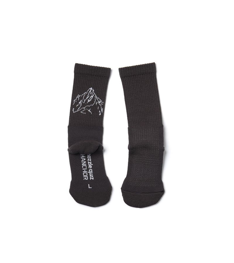 nozzle quiz（ノズルクイズ）の「RWS Merino wool Hike trek socks - Sierra Carbon ( 2pairs in )（Fashion Accessories）」