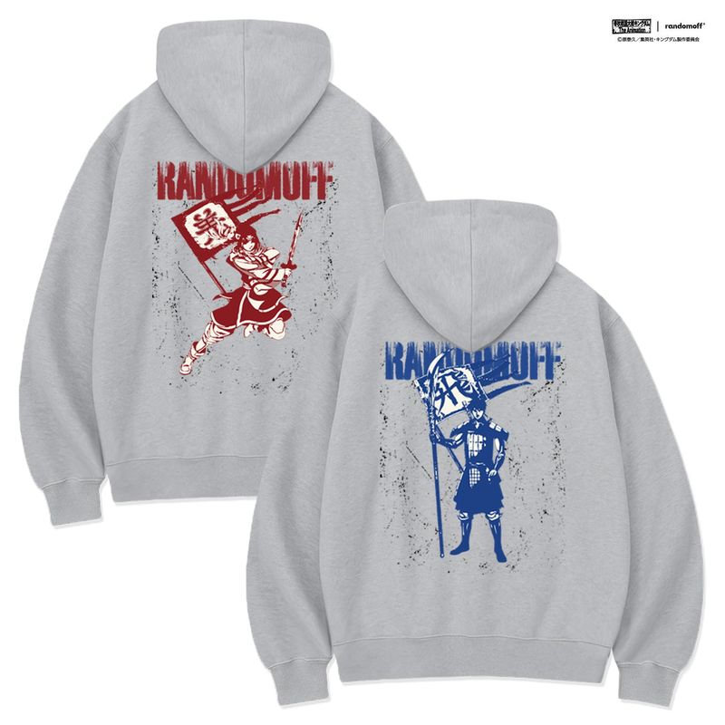 RANDOMOFF（ランダムオフ）の「EXCLUSIVE HOODIE ZIP-UP 2 SET [GREY]（Tops）」