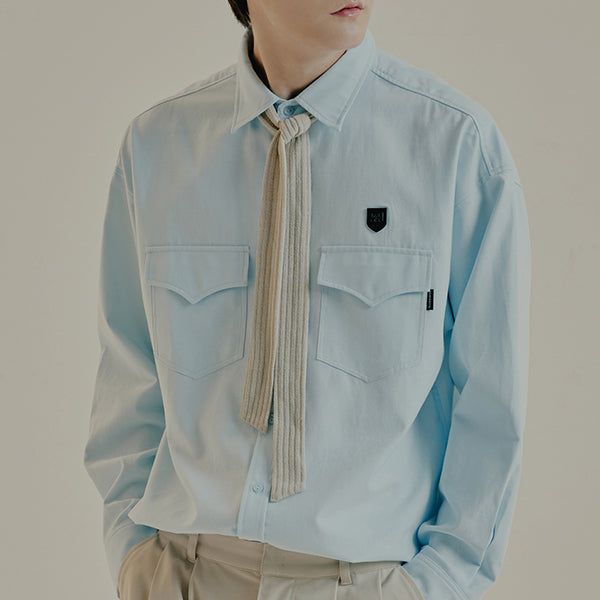 KNIT TIE OXFORD SHIRTS