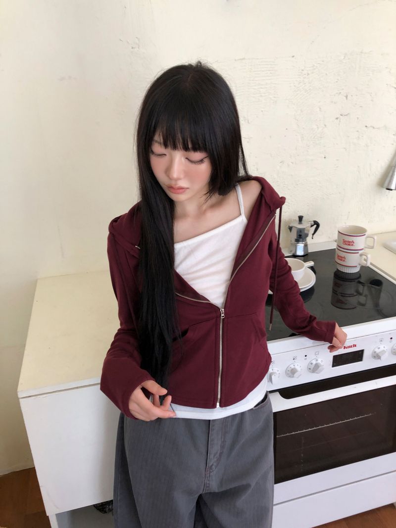 Sinia Hooded Zip-Up