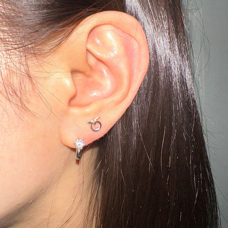 [925silver] Tie piercing