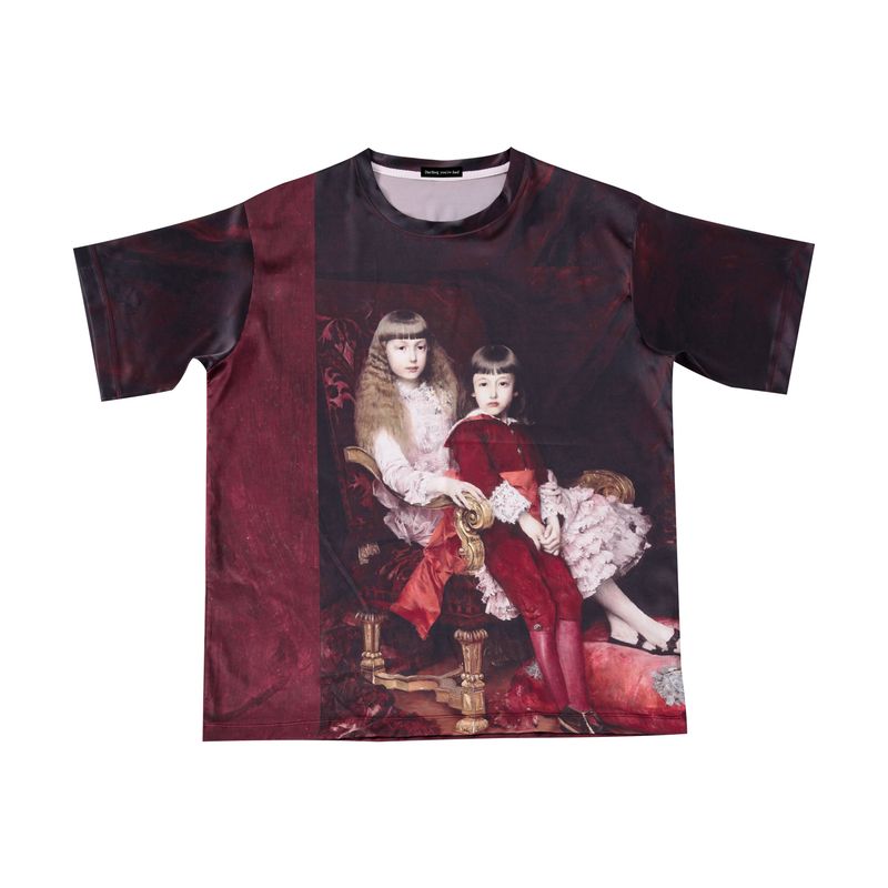DARLING, YOU ARE BAD（YOU ARE BAD）の「SATIN OVERSIZE T-SHIRT #CHERISH（Tops）」