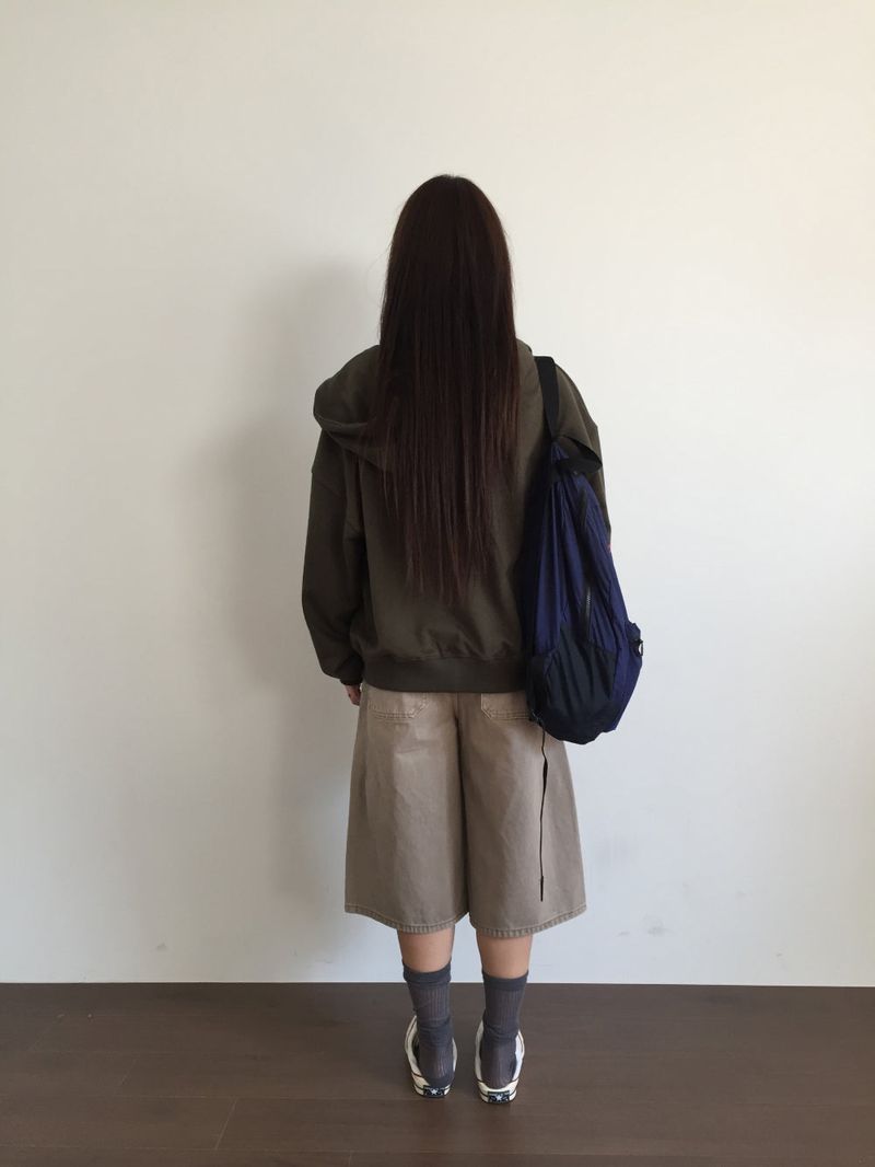 ヒールバックポケットバミューダショーツ (2color)