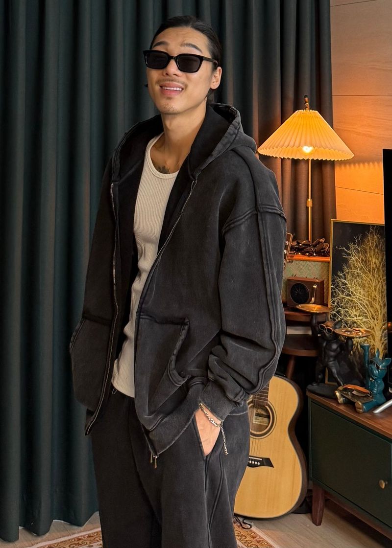 [virstyle original] INKKI Washed Fleece Volume Training Set 2COLOR