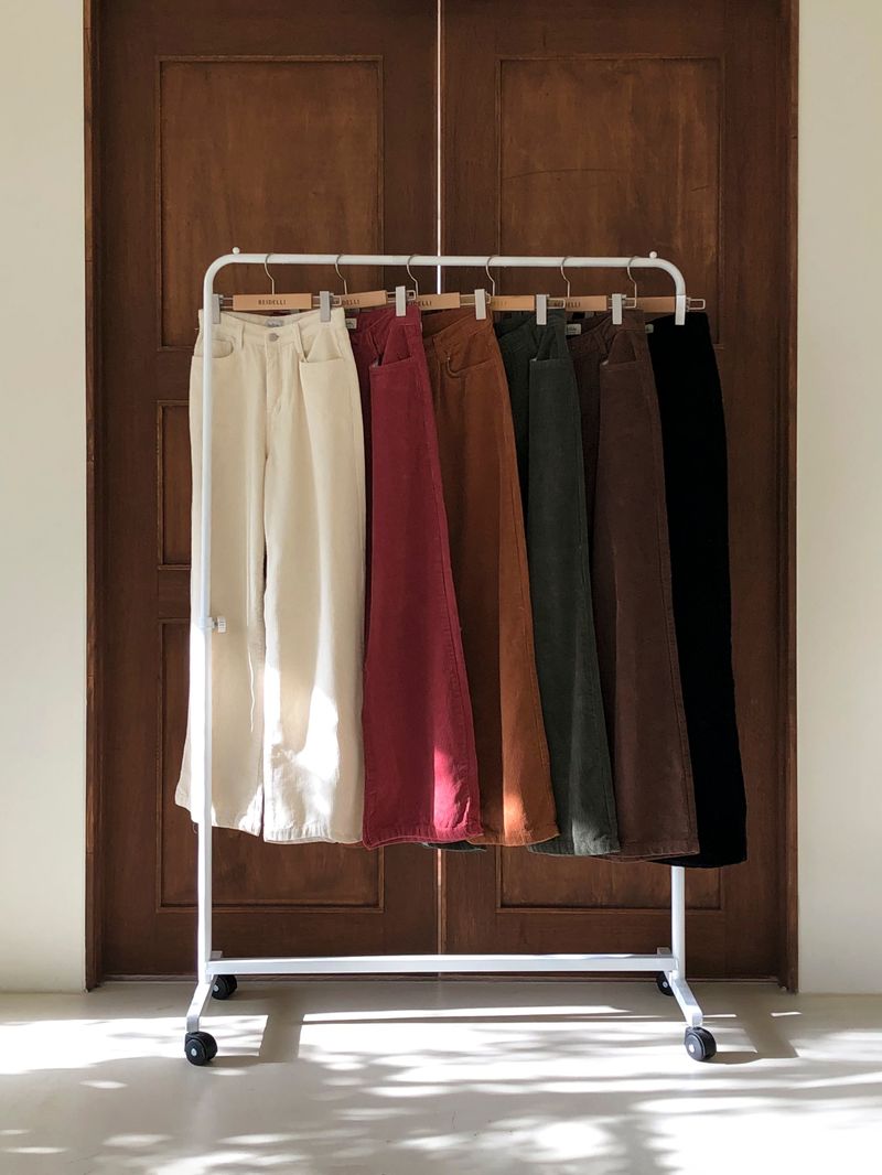 [BELLIDE MADE] Diget corduroy wide pants