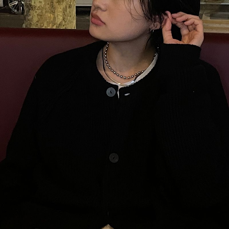 bold ball chain necklace