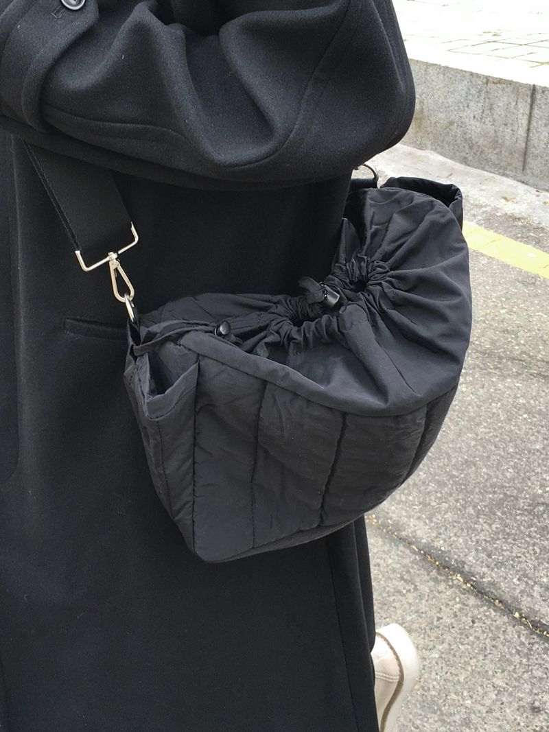 Aon Square Quilted Crossbody Bag 2C
