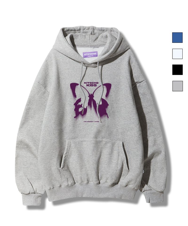 kitsch&kiss（キッチアンドキス）の「DROP FLY over fit hoodie(SKOKNK-049)（Tops）」