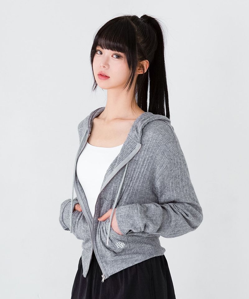 muahmuah（ムアムア）の「ソフト レギュラー フィット フード ジップアップ [フォーカラー]（ジャケット/アウター）」