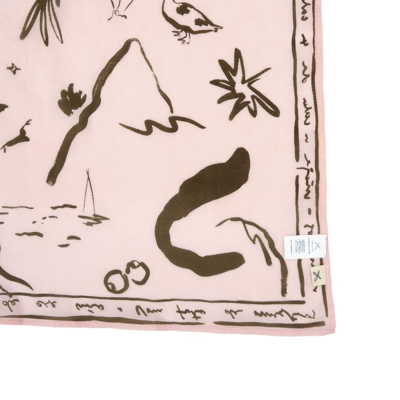 [Organic Scarf] Mallorca - Pink
