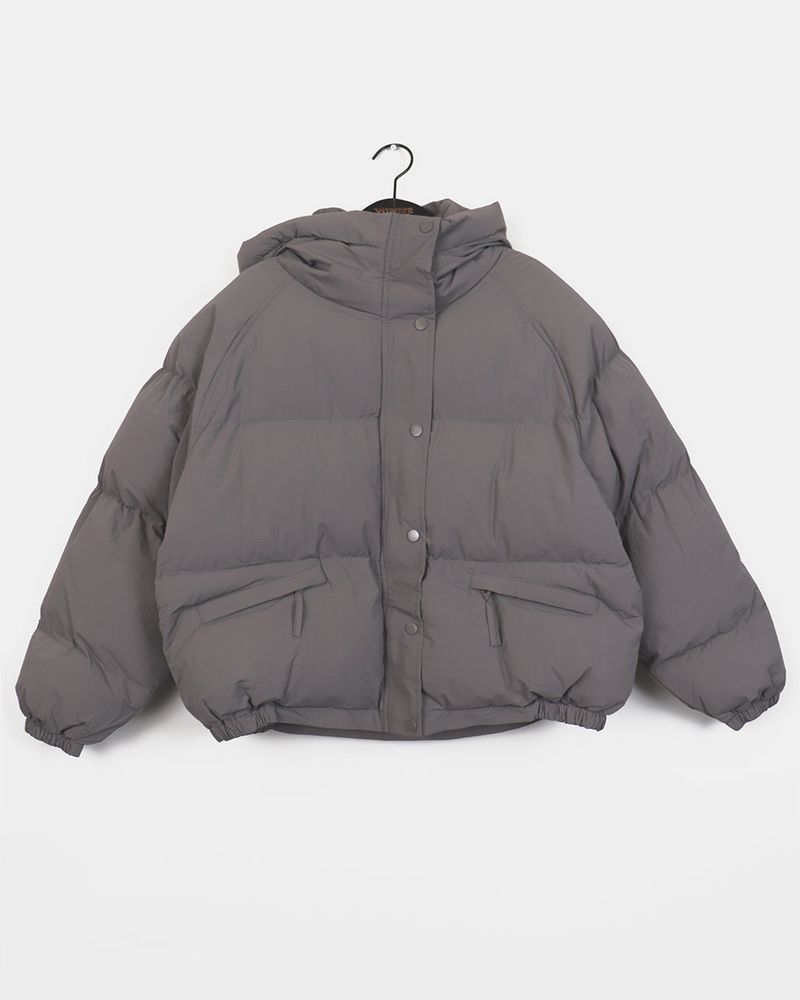Rocol Zipper Pocket Wellon Hooded Padding