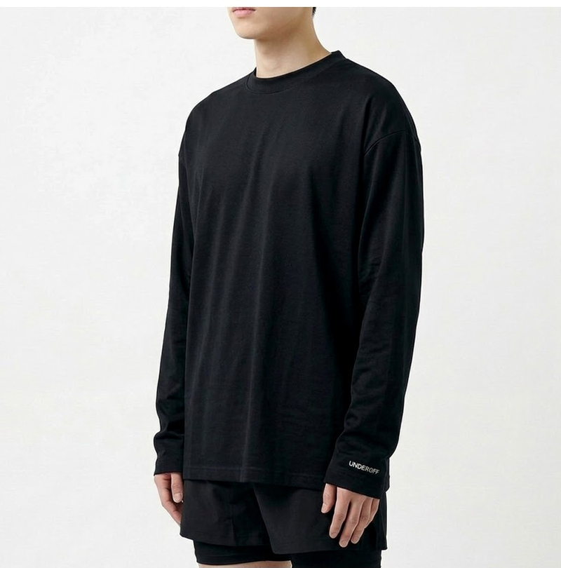UV Cooling Active T-shirt Black