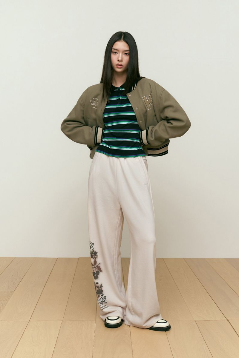 KIRSH STADIUM JACKET [KHAKI]