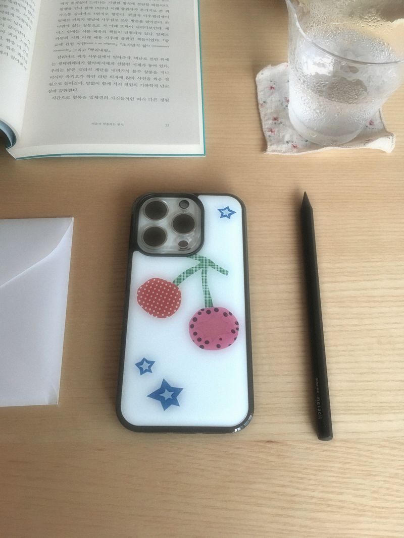 チェリーグラスバンパーケース ( White )