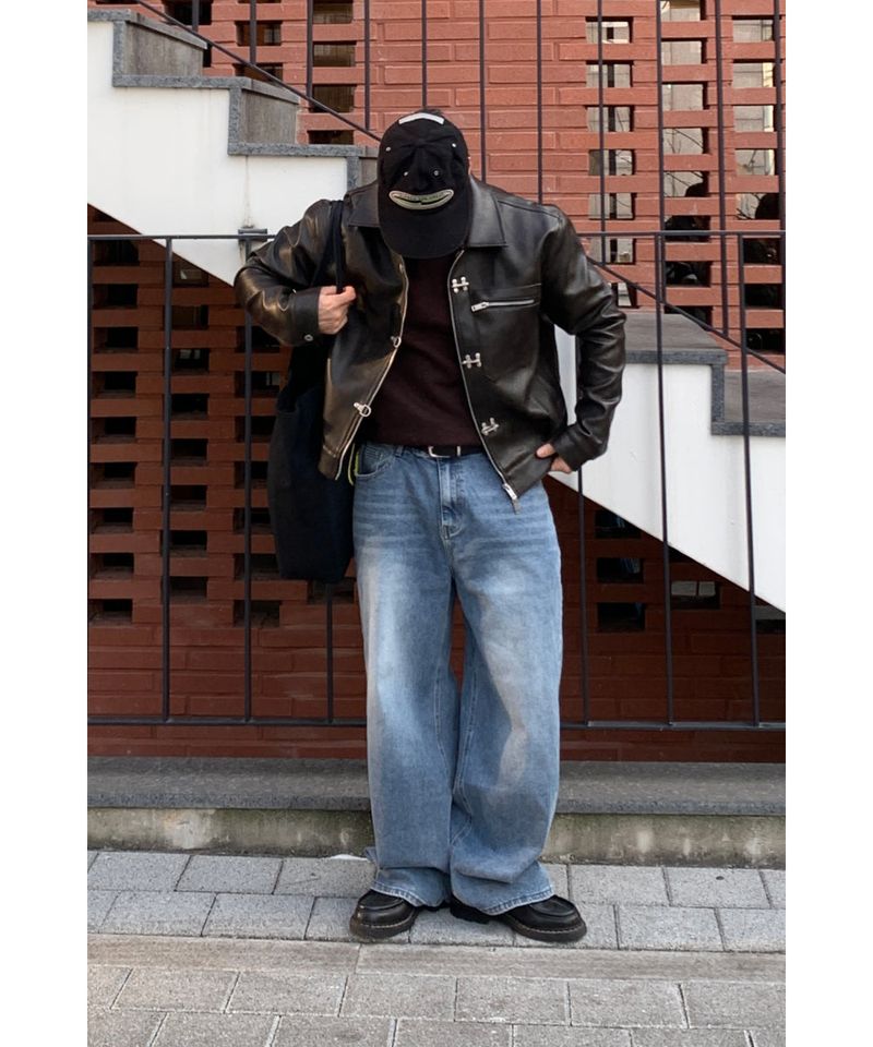 Pinter Hook Leather Jacket