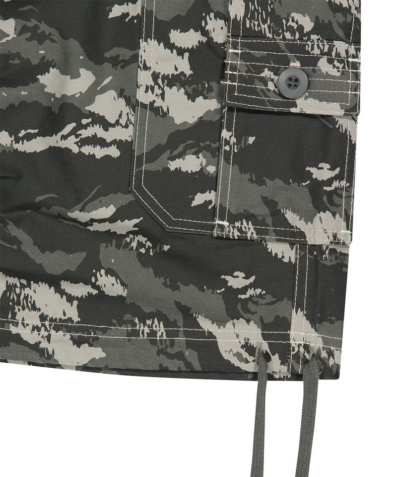 UTILITY CARGO CAMO SHORTS