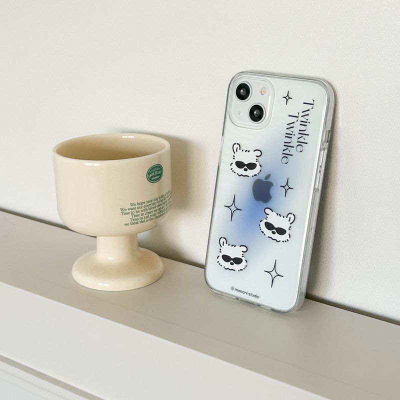 [Gel-hard] Blue PUPU puppy Phone case
