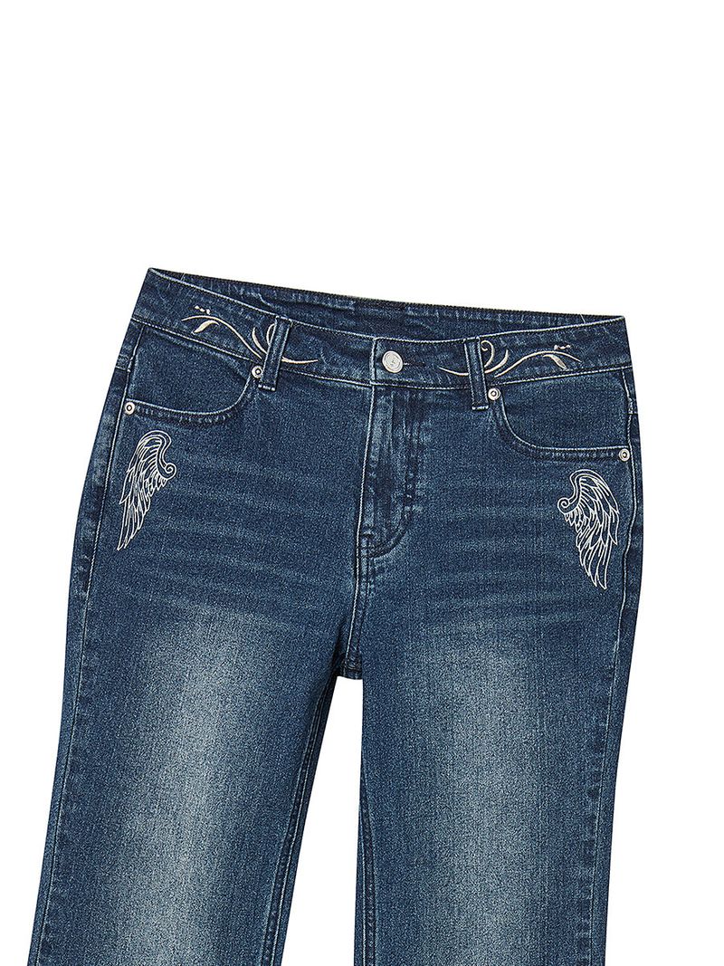 SMOKIN BADDIE DENIM PANTS (INDIGO)