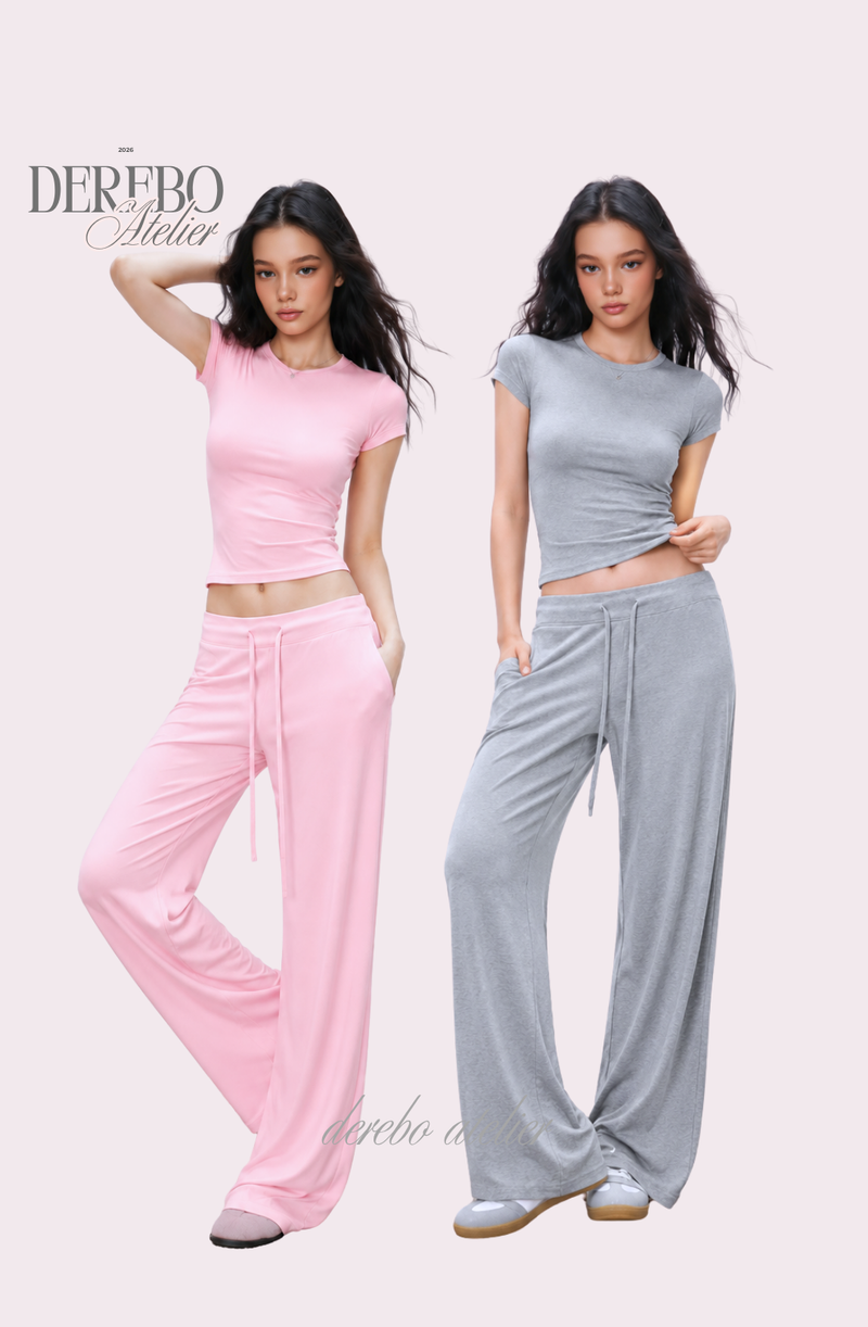 Sunday round training set (TOP+PANTS SET)