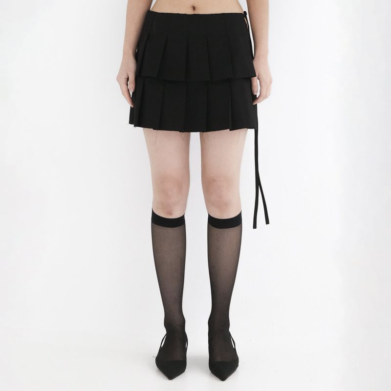 [MADE] Double Pleats Skirt 001