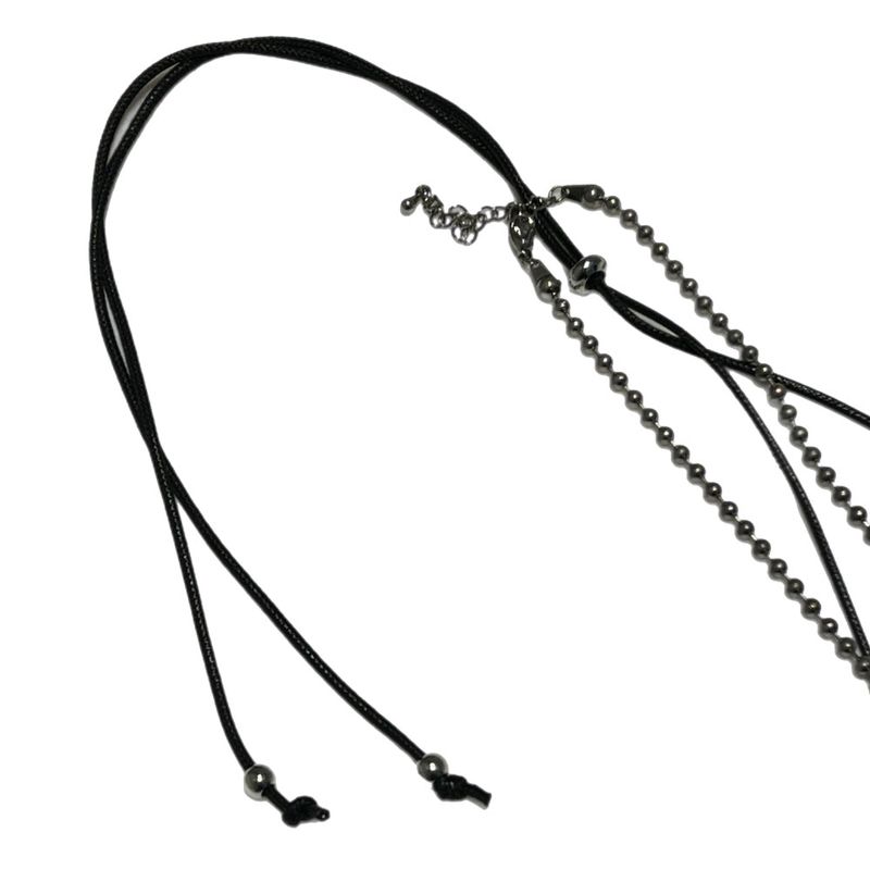 Or Hair Comb Long Strap Necklace