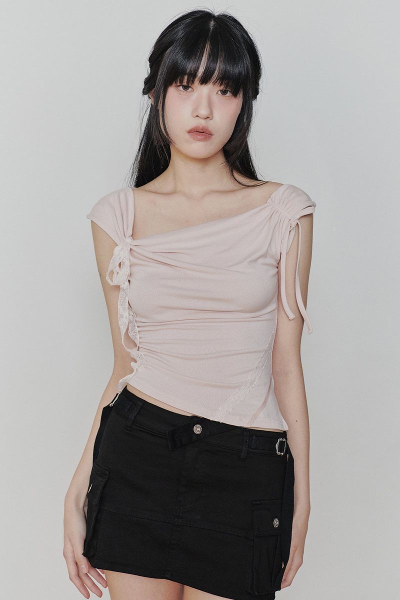 ANGEL STRAP TOP pink
