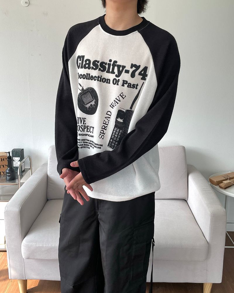 Collection Raglan Knit T-shirt