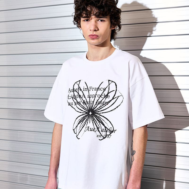 AUBEA DRAWING ATTERIER HALF T (4color)