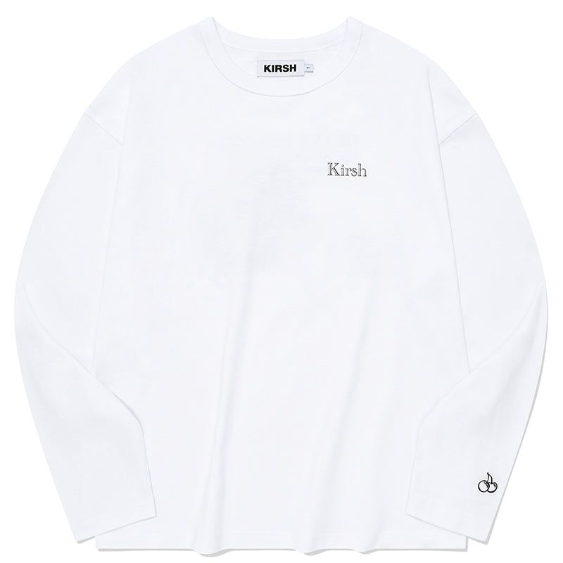 BOOKCLUB GRAPHIC LONG SLEEVE [WHITE]