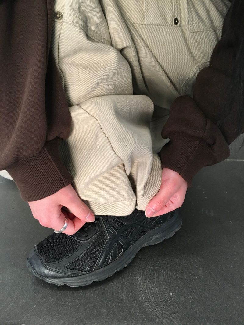 ムーブカットスナップワイドパンツ(3c)