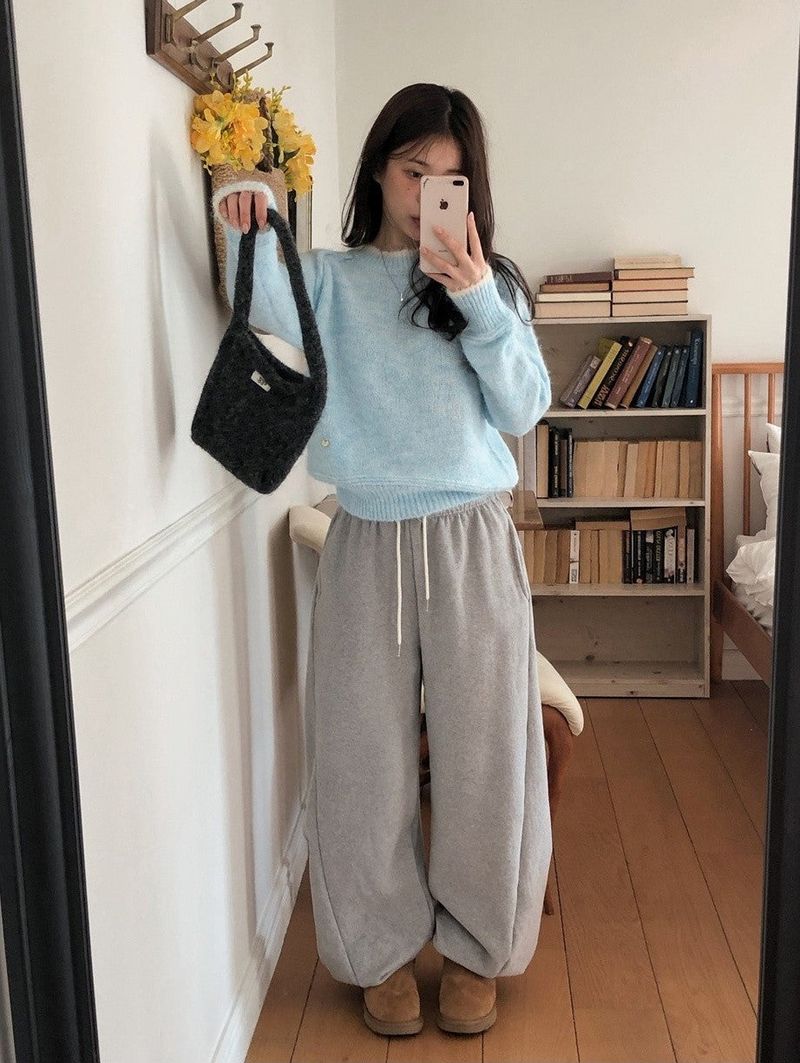 #Egg Mini Knit Bag (6color)