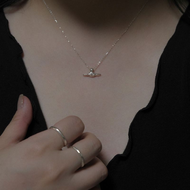 [MADE] saturn necklace I