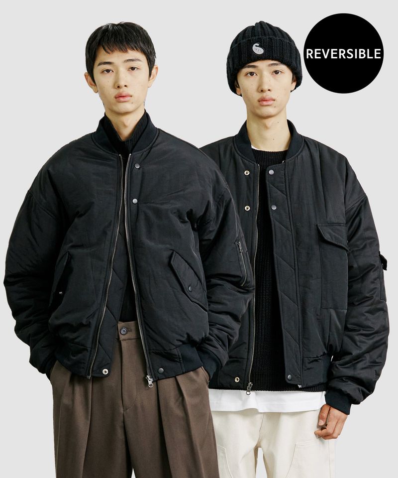KND（ケイエンド）の「REVERSIBLE MA-1（Jackets/Outerwear）」