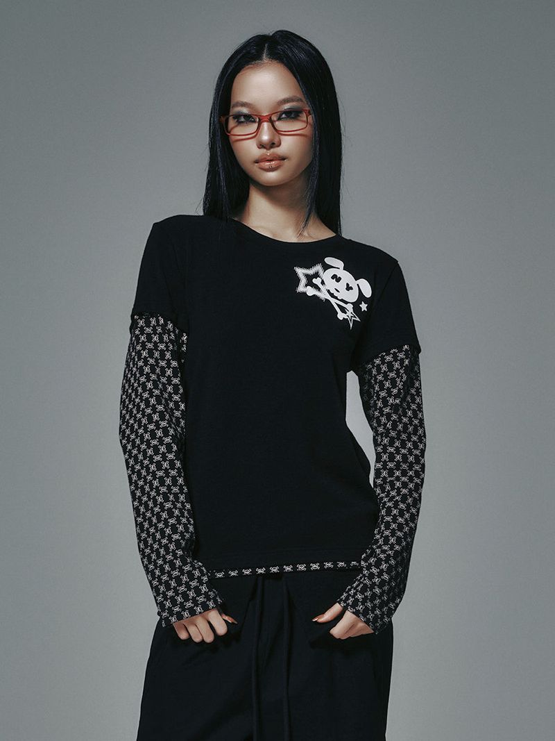 NYXX（エヌワイエックスエックス）の「SKULL L/S BLACK（Tops）」