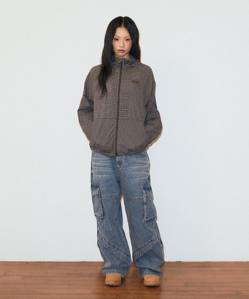 WIDE CARGO DENIM PANT